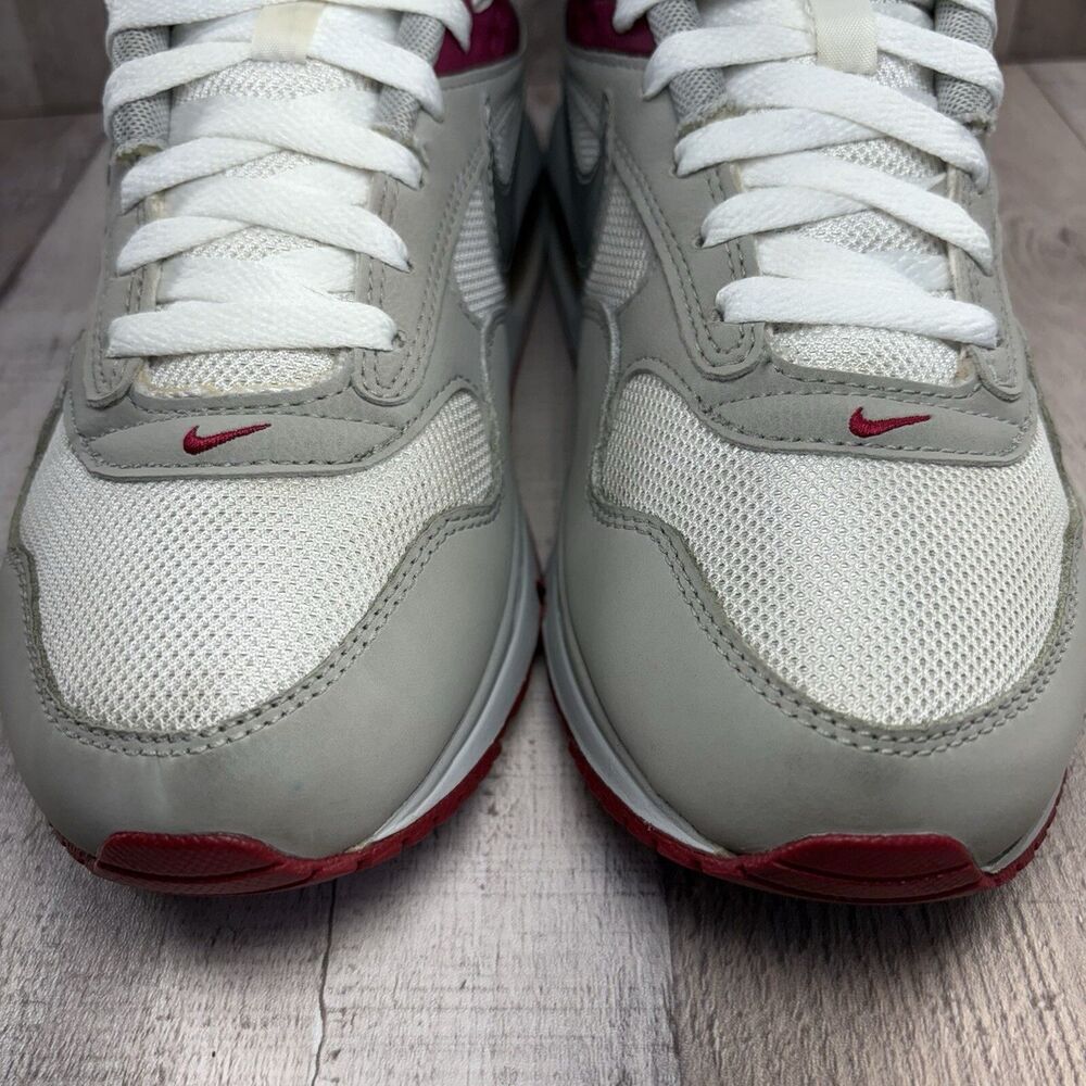 Nike Air Max Correlate Womens Size 7.5 Running Shoes Sneakers White Gray Fuchsia - Picture 11 of 14